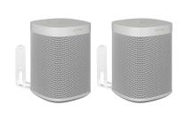 Vebos support mural Sonos One blanc couple