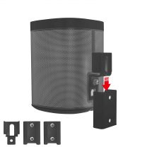 Vebos portable supporto a muro Sonos Play 1 nero