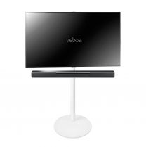 Vebos Pied enceinte télévision Yamaha Musiccast Bar 400 blanc