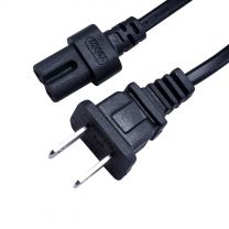 Power cable Sonos Play 3 black 9 inch/25 cm US plug